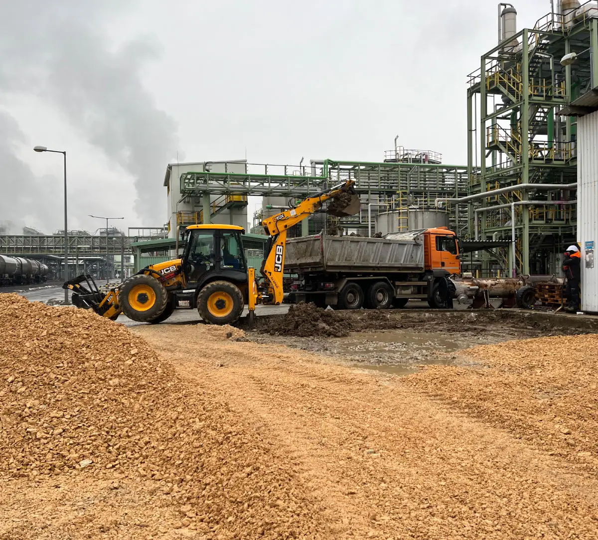 Gépi földmunka Miskolc H-tech