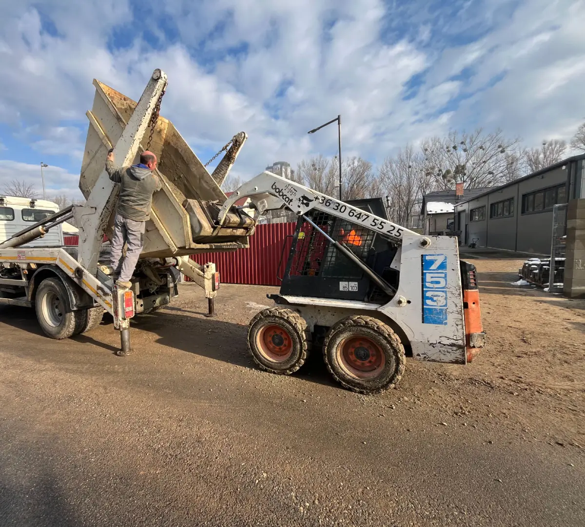 Gépi földmunka Miskolc H-tech
